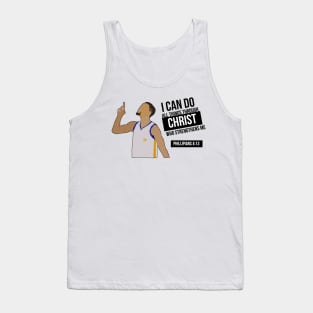 Steph Curry - Philipians 4:13 Tank Top